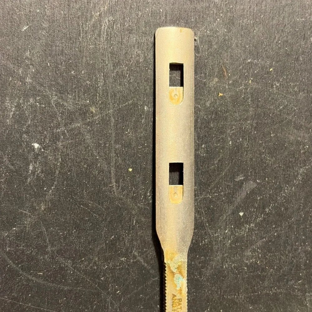 Vintage 1911 Patent Straight Razor Butterscotch Handle Made in USA Antique